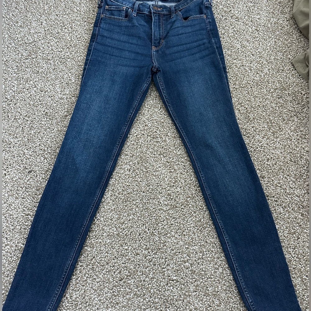 Dark Blue Women's Skinny Jeans